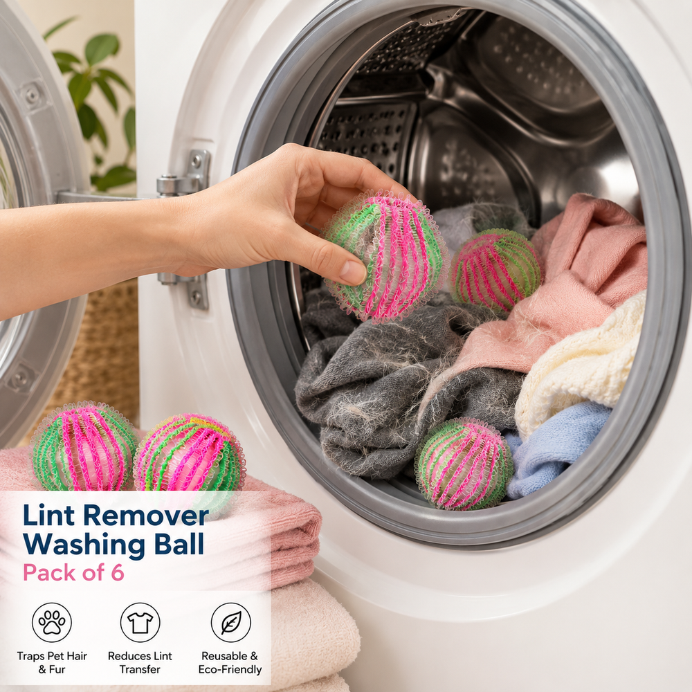 HeartyPaws lint remover washing ball pack image