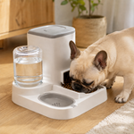 HeartyPaws automatic food and water dispenser lifestyle image