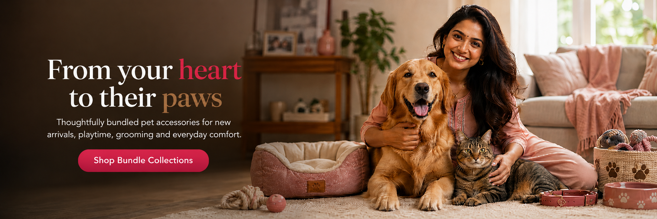 HeartyPaws hero image