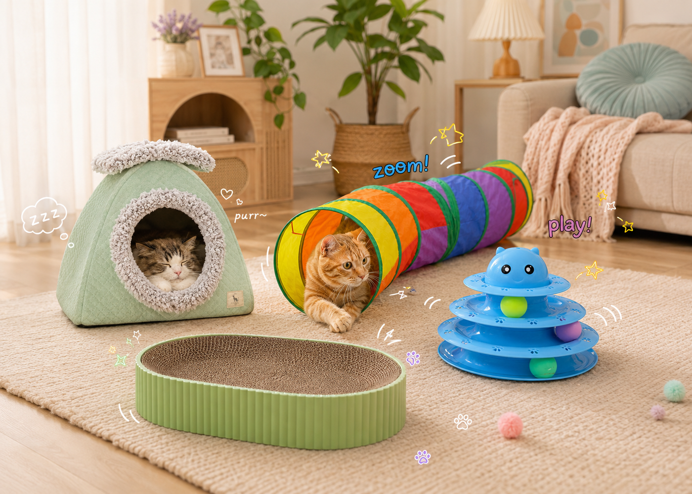 Cozy Cat Home Bundle