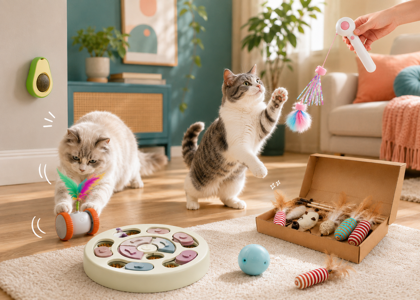 Playful Cat Activity Kit