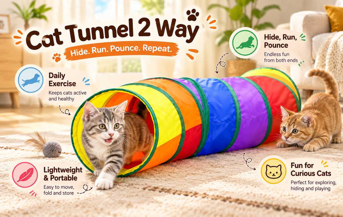 3 Way Cat Tunnel