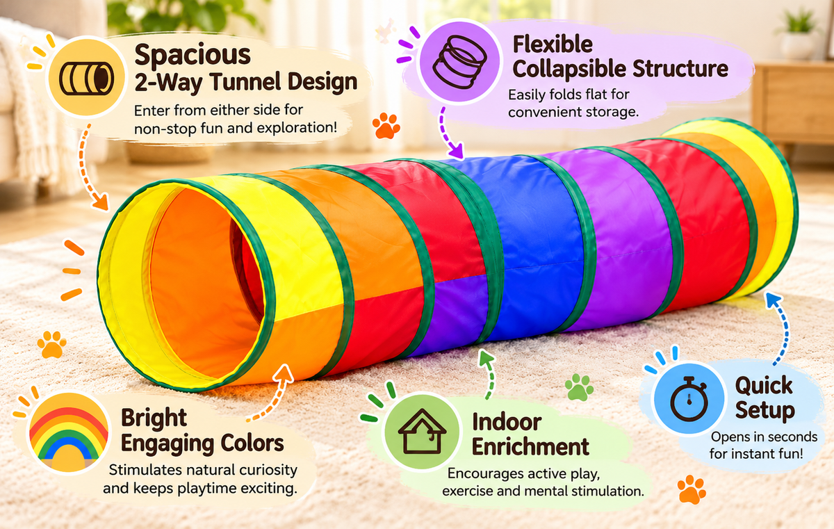 3 Way Cat Tunnel