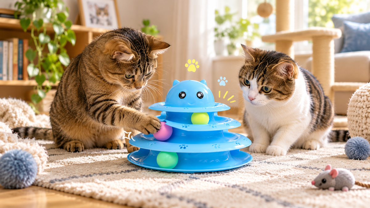 Tower of Tracks Toy