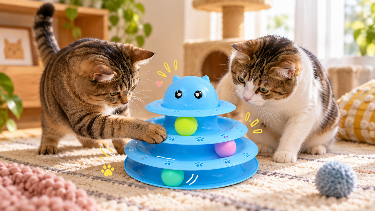 Tower of Tracks Toy