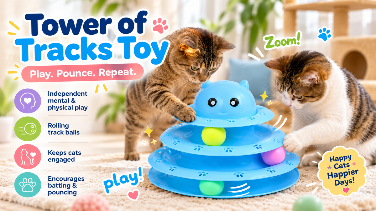 Tower of Tracks Toy