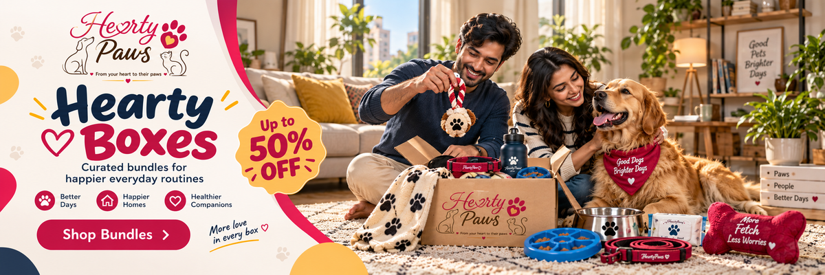 Explore HeartyPaws bundles for dogs and cats