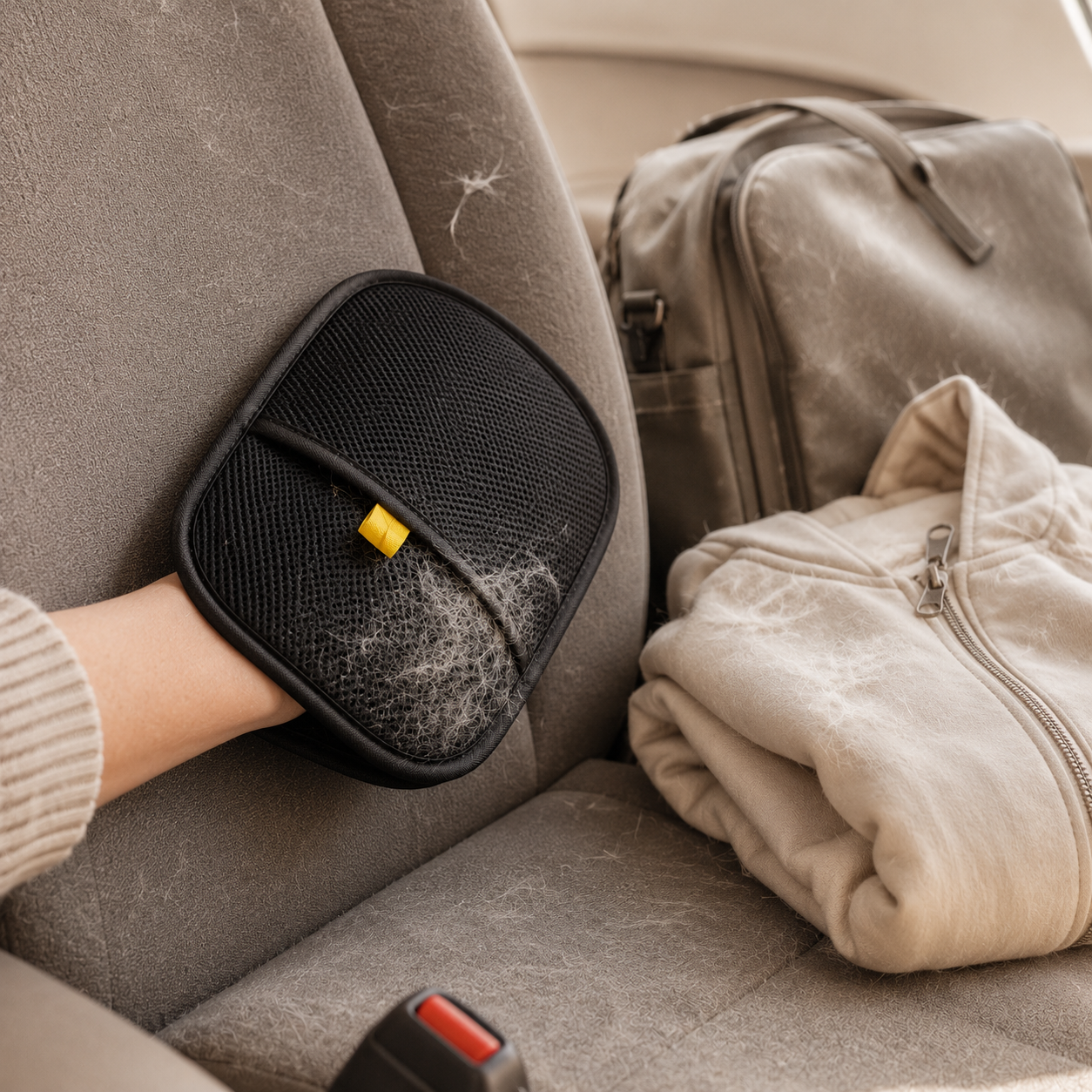 Lint Remover Hand Glove
