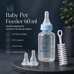 HeartyPaws baby pet feeder 60ml