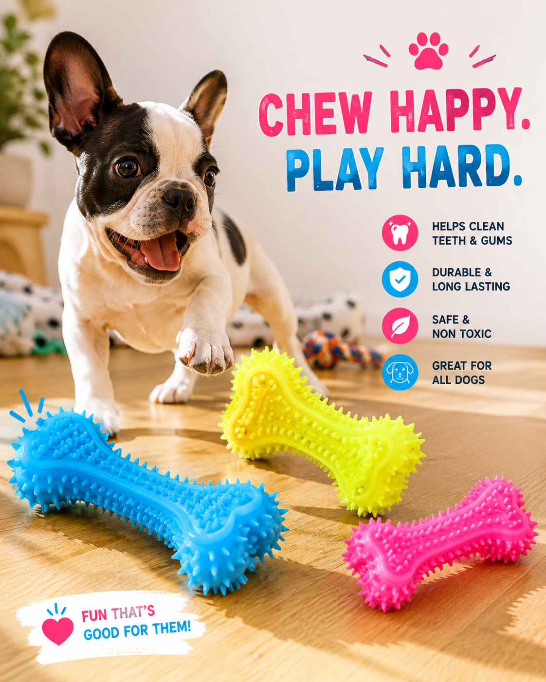 Bone Shape Chew Toy product image
