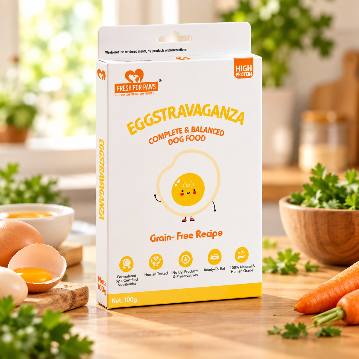 Eggstravaganza fresh dog meal