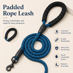 HeartyPaws Padded Rope Leash product feature image