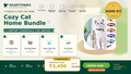 HeartyPaws Cozy Cat Home Bundle image