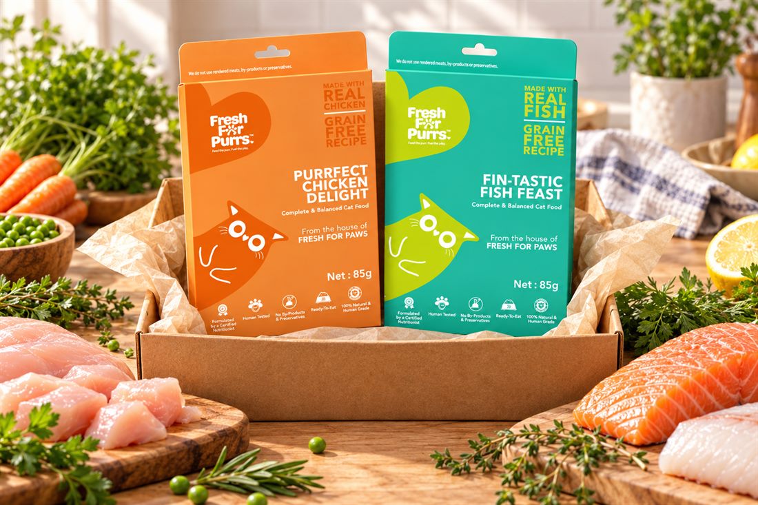 Cat Chicken & Fish Box